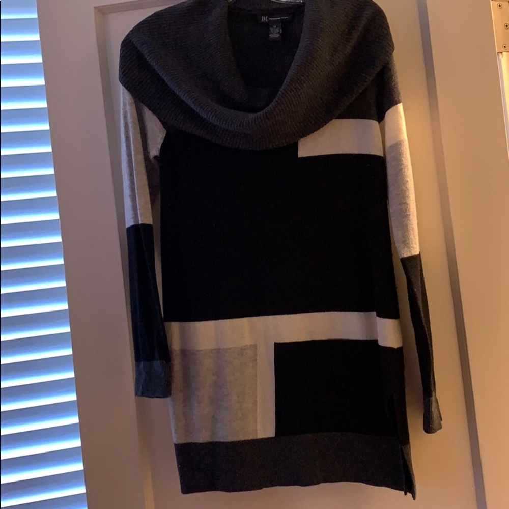Long winter sweater